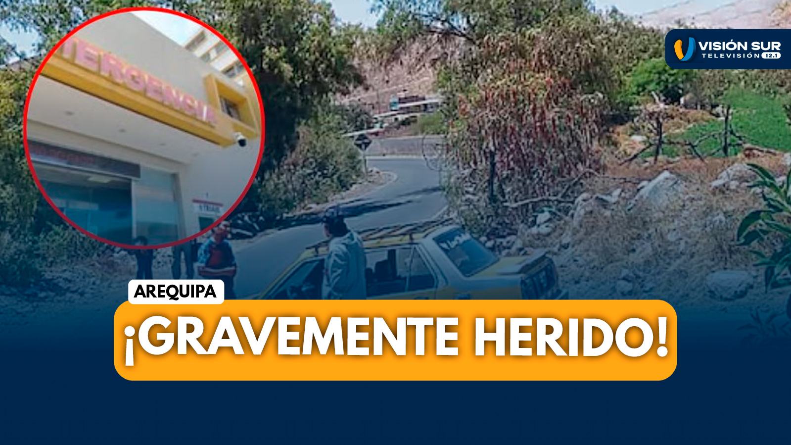 AREQUIPA: HOMBRE RESULTA HERIDO EN EL CUELLO TRAS VIOLENTA PELEA Y ES INTERNADO DE EMERGENCIA