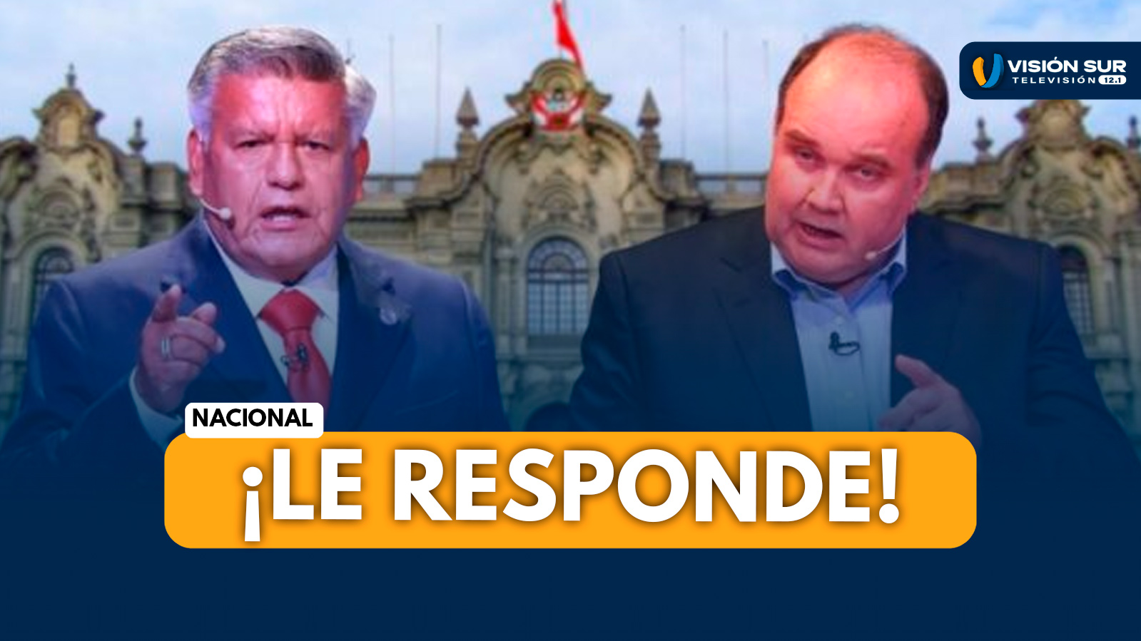 NACIONAL: CÉSAR ACUÑA ARREMETE CONTRA RAFAEL LÓPEZ ALIAGA Y LO CALIFICA COMO “EL PEOR ALCALDE DE LIMA”