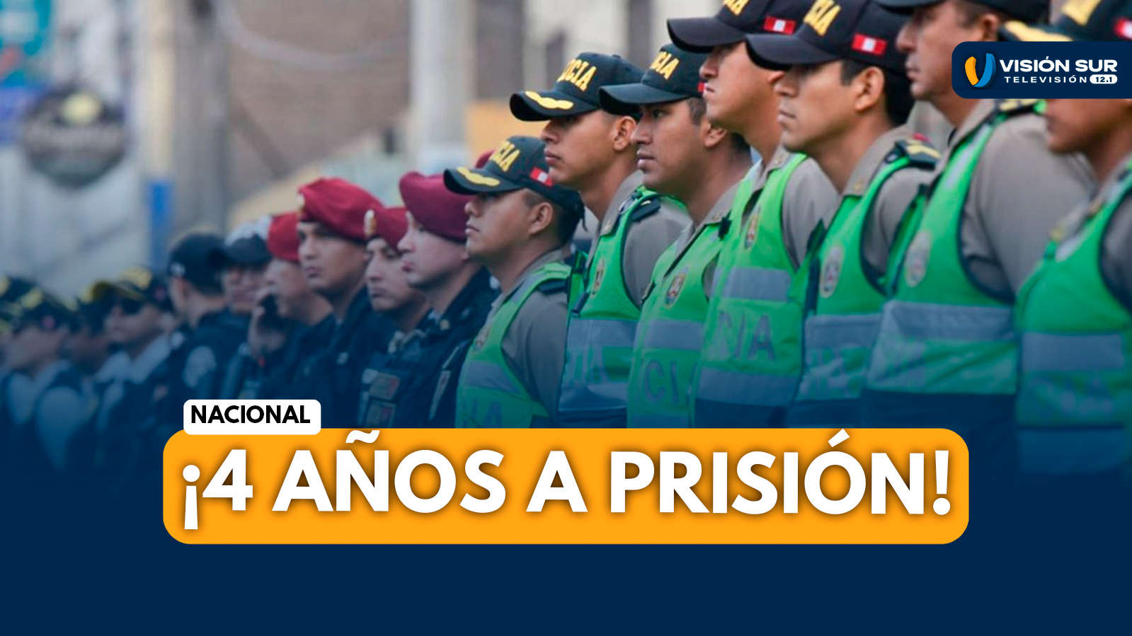 NACIONAL: CONDENAN A SUBOFICIAL PNP A CUATRO AÑOS DE PRISIÓN POR ESTAFA Y FALSO TRÁFICO DE INFLUENCIAS