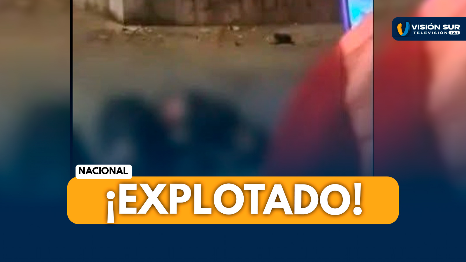 NACIONAL: EXTORSIONADOR MUERE TRAS DETONAR EXPLOSIVO FRENTE A FERRETERÍA EN COMAS