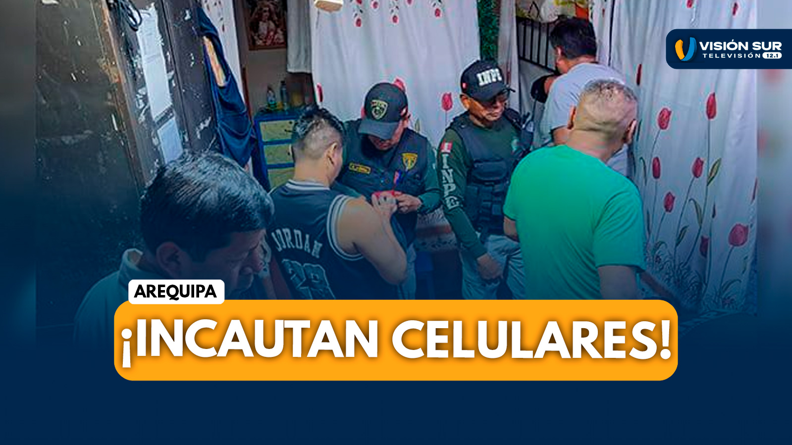 AREQUIPA: INPE INCAUTA CELULARES OCULTOS EN ALMOHADA DURANTE REQUISA EN PENAL DE VARONES