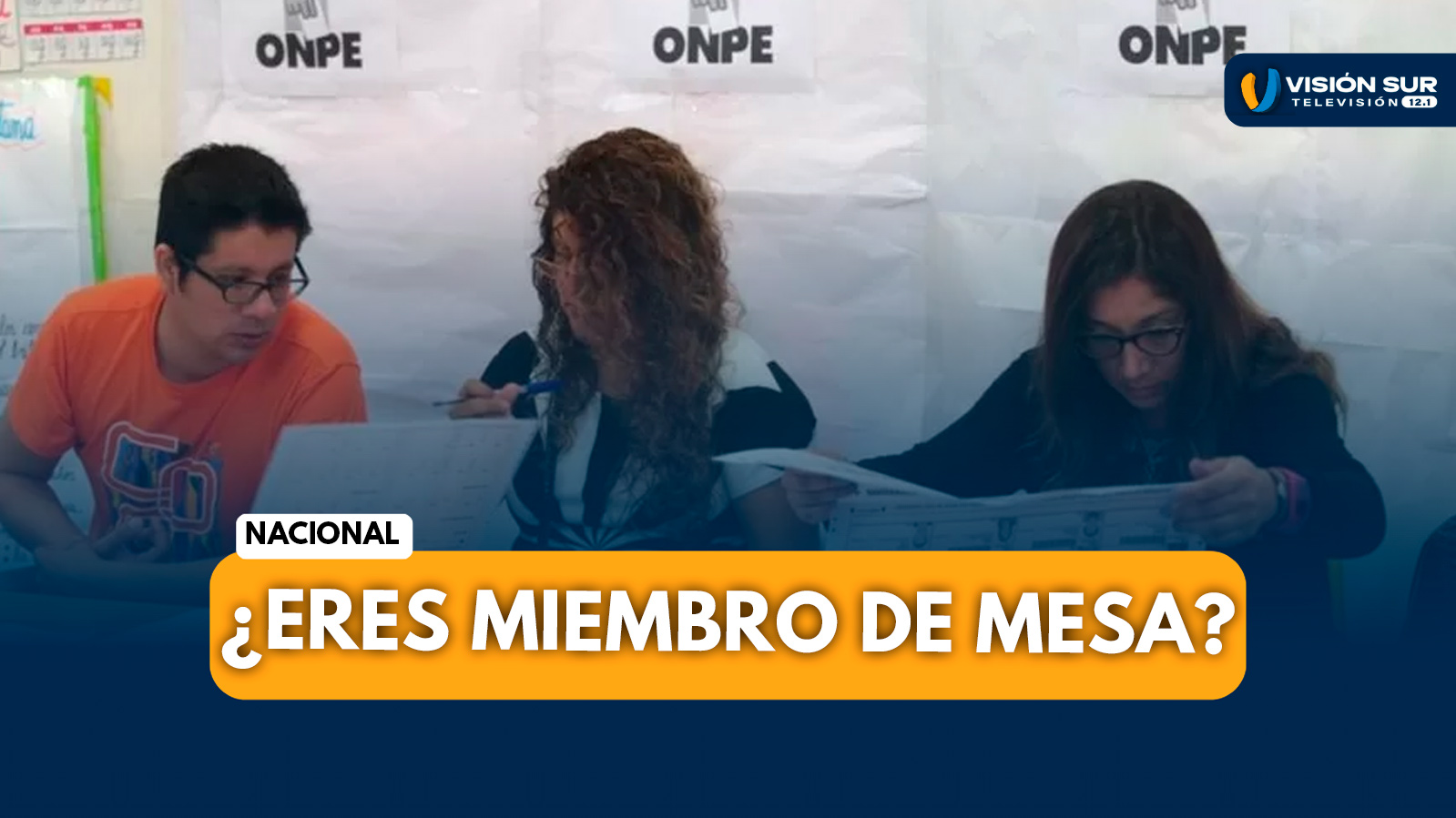 NACIONAL: ONPE REALIZA SORTEO NACIONAL Y DEFINE A LOS MIEMBROS DE MESA PARA LAS ELECCIONES GENERALES 2026