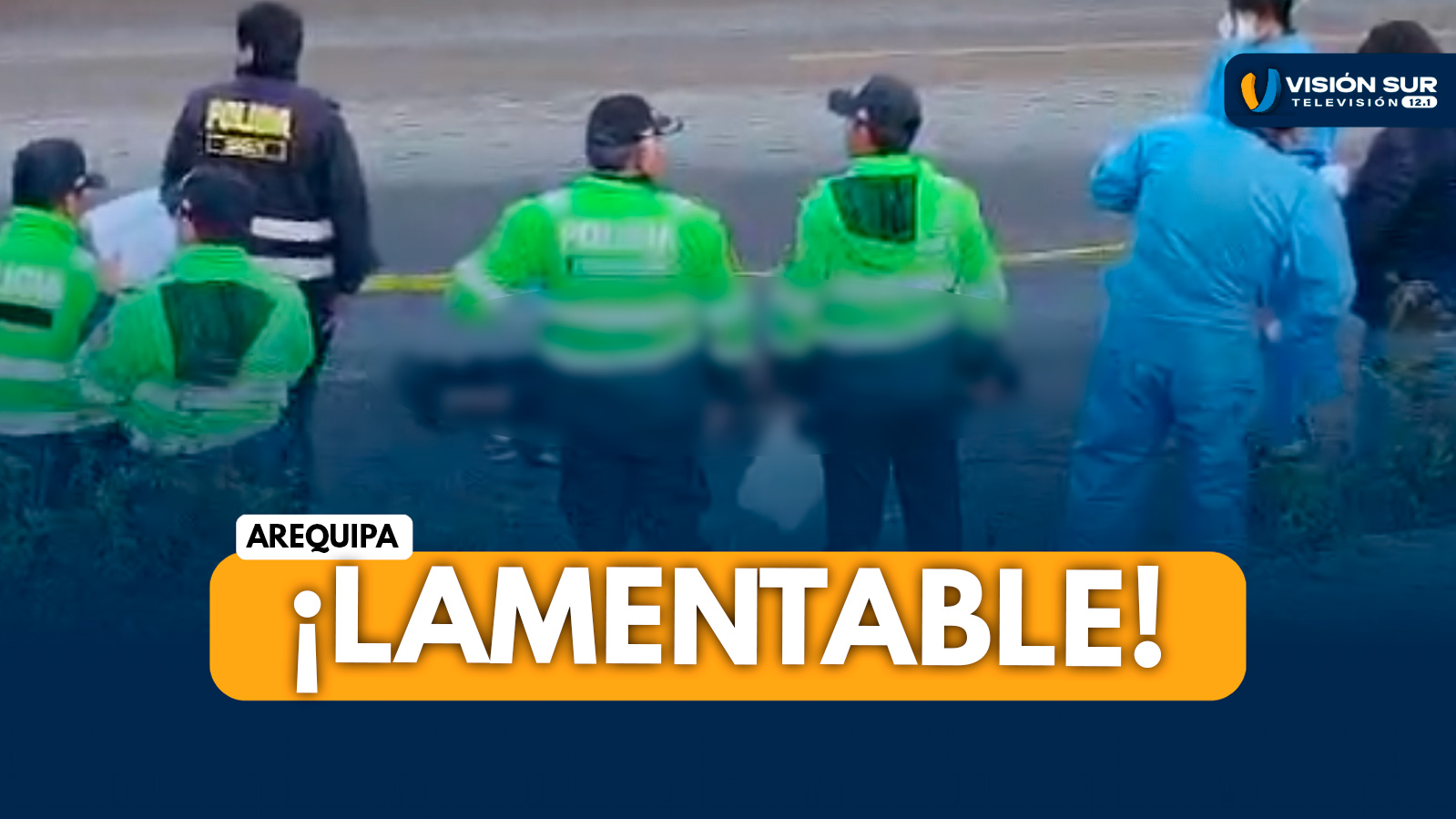 AREQUIPA: ATROPELLAN A VARÓN Y CONDUCTOR SE DA A LA FUGA EN LA VÍA EVITAMIENTO DE CERRO COLORADO