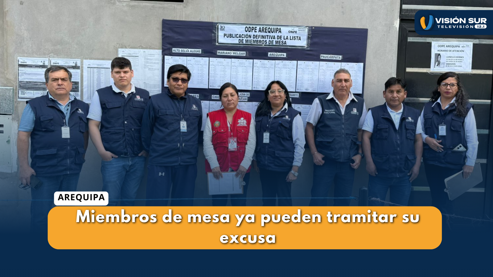 MIEMBROS DE MESA YA PUEDEN TRAMITAR SU EXCUSA POR VÍA VIRTUAL O PRESENCIAL