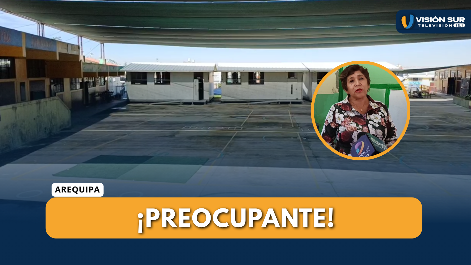 COLEGIO JOSÉ MARÍA ARGUEDAS DE PAUCARPATA MANTIENE AMBIENTES INHABITABLES POR MÁS DE 3 AÑOS