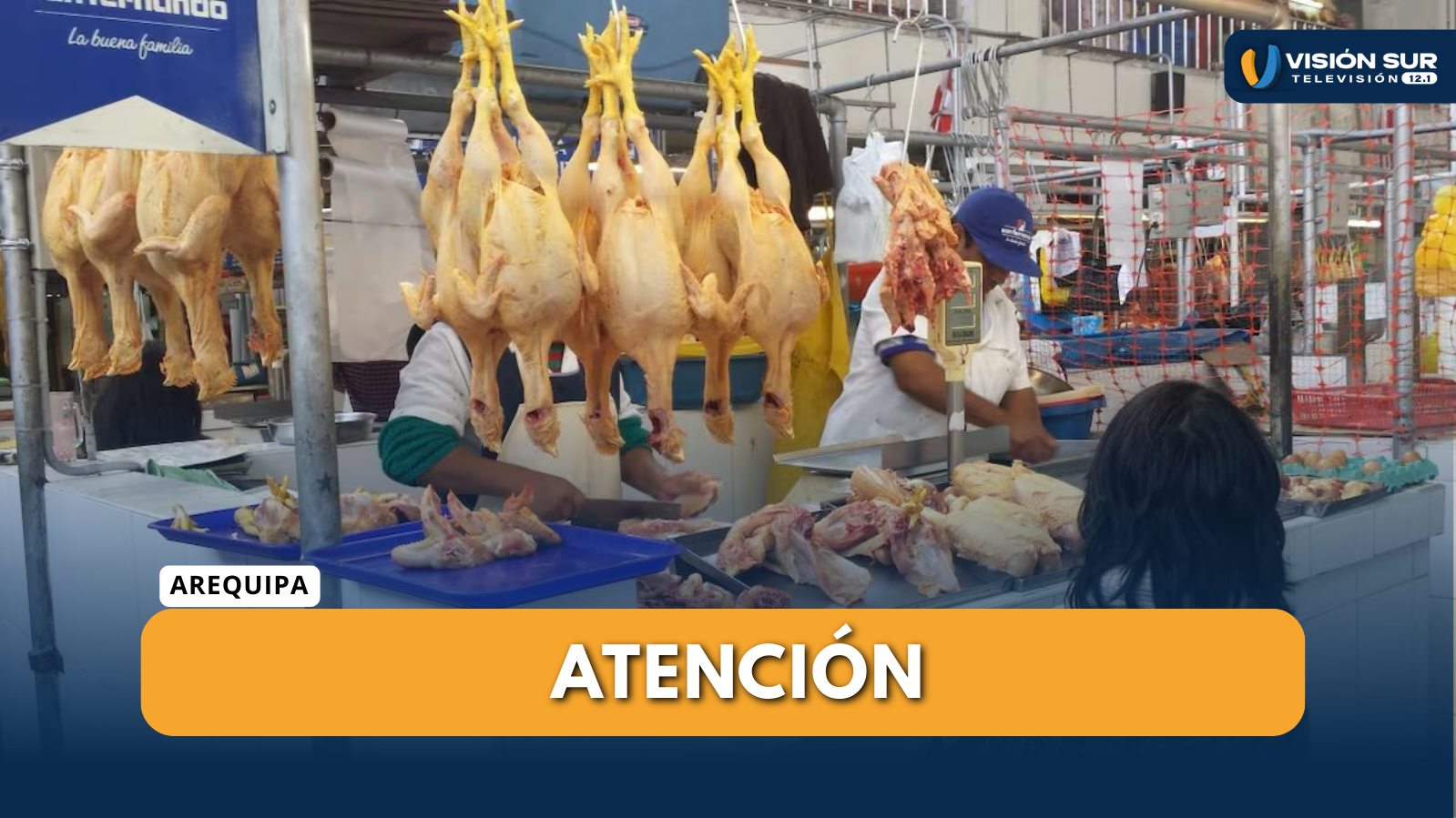 PRECIO DE POLLO SE ELEVA A MÁS DE 11 SOLES EN LA PLATAFORMA  COMERCIAL DE RÍO SECO