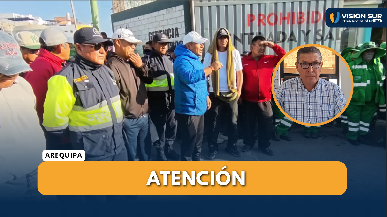 EL GERENTE DE SEGURIDAD CIUDADANA DE CERRO COLORADO DESCARTÓ DAR UN PASO AL COSTADO TRAS LA PROTESTA REALIZADA POR SERENOS