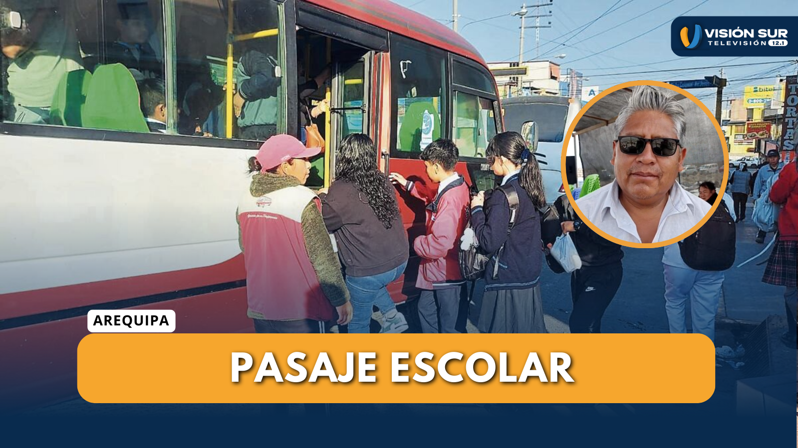 EXIGEN RESPETAR PASAJE ESCOLAR DE S/ 0.50 EN LA AUTOPISTA AREQUIPA–LA JOYA
