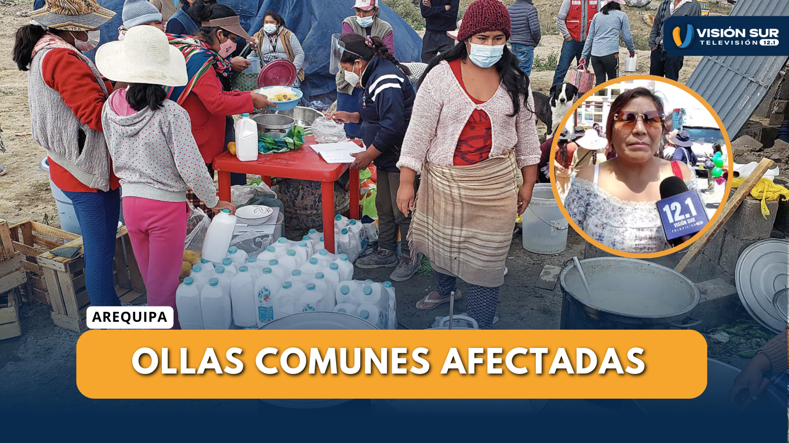 OLLAS COMUNES DE CERRO COLORADO AFECTADAS POR ALZA DEL GAS Y AUMENTO DE PRECIOS