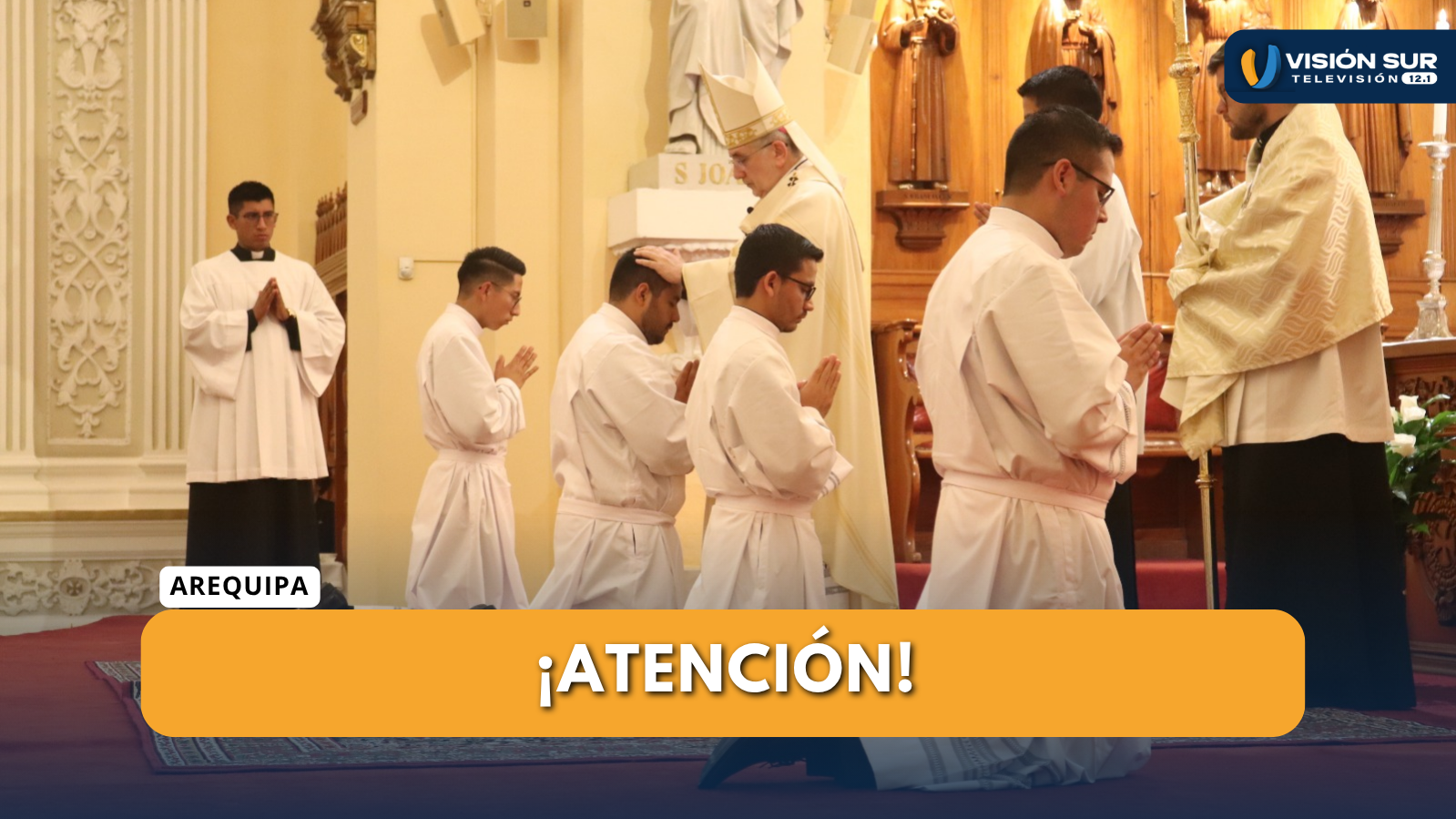 ARZOBISPO ORDENARÁ CUATRO DIÁCONOS PARA LA ARQUIDIÓCESIS