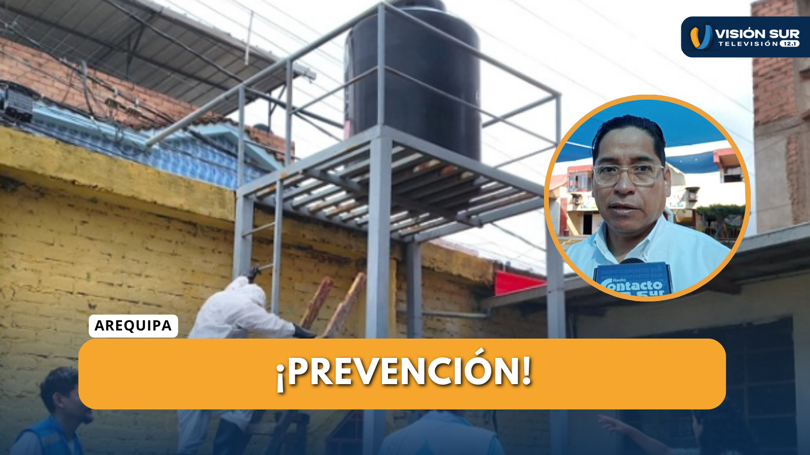 COLEGIOS DEBEN DAR MANTENIMIENTO A TANQUES DE AGUA CADA SEIS MESES 