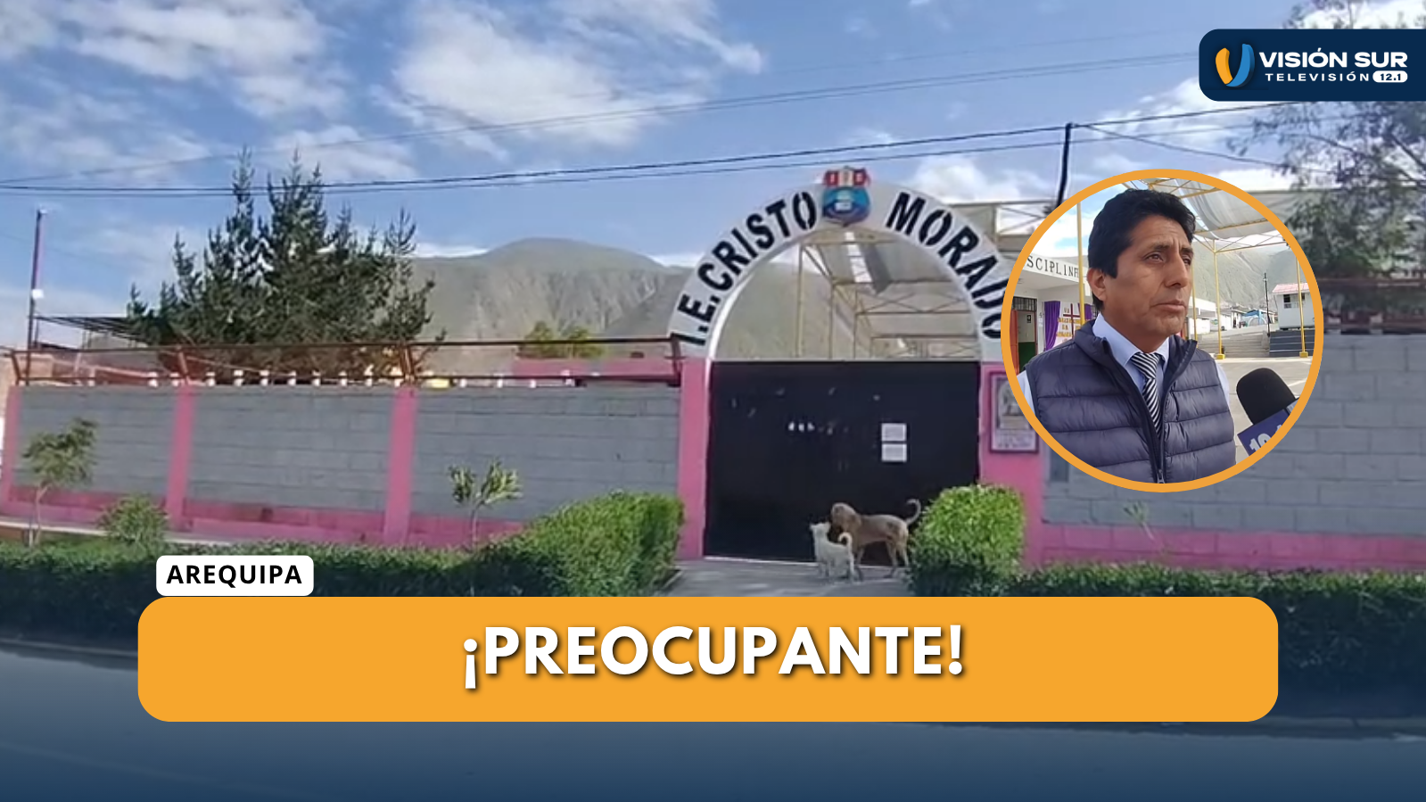 ADVIERTEN SUSPENSIÓN DE CLASES PRESENCIALES POR FALTA DE AGUA EN COLEGIO CRISTO MORADO EN CIUDAD MUNICIPAL