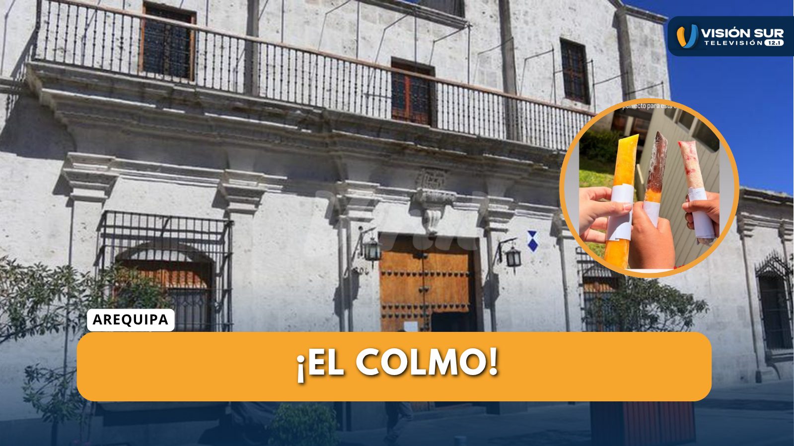 DENUNCIAN PRESUNTO USO INDEBIDO DE BIENES DEL ESTADO EN EL CONSEJO REGIONAL DE AREQUIPA PARA LA VENTA DE CHUPETES