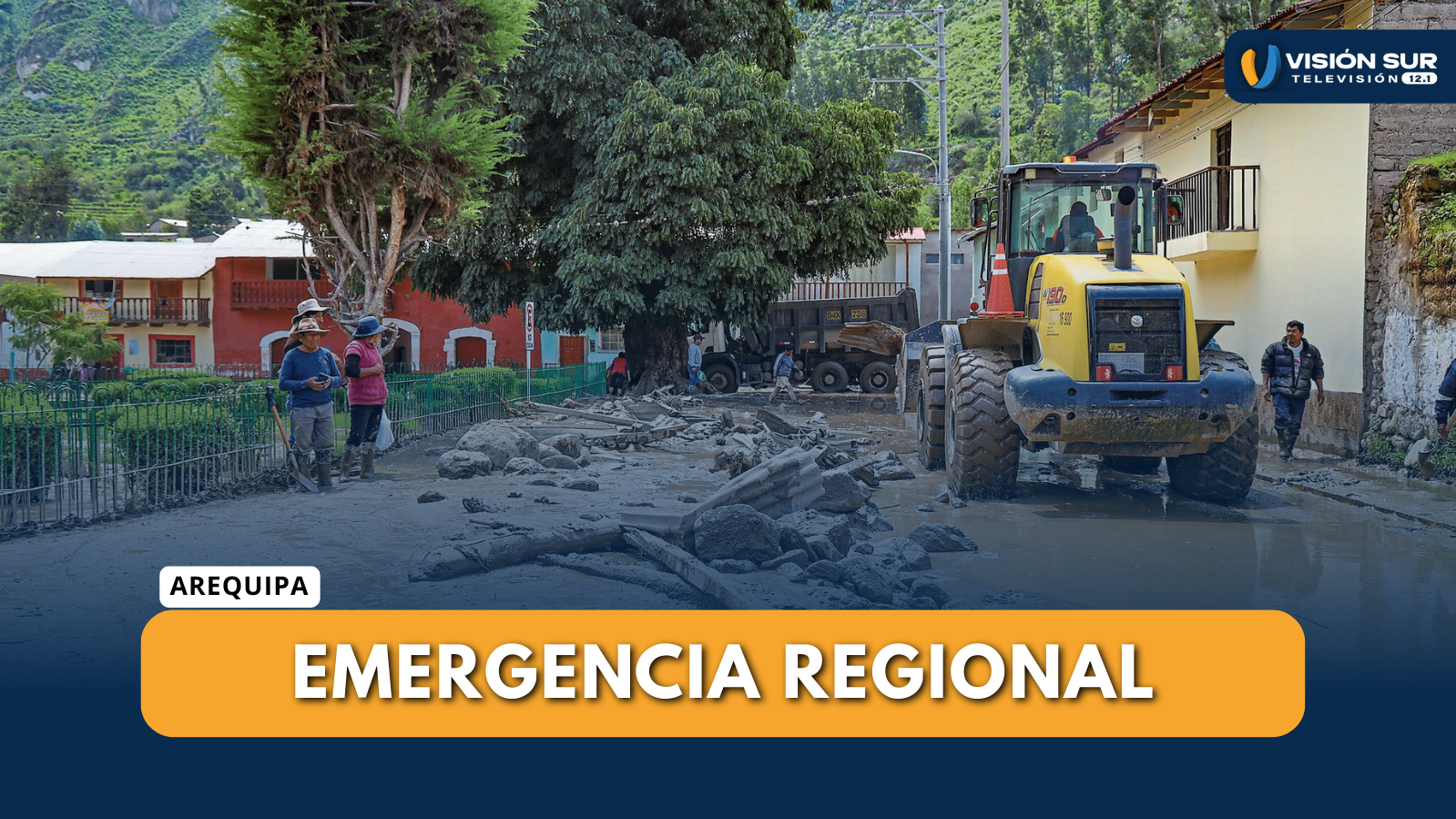 LAS LLUVIAS INTENSAS AISLARON DISTRITOS DE LA PROVINCIA DE LA UNIÓN, DEJANDO VÍAS COLAPSADAS 