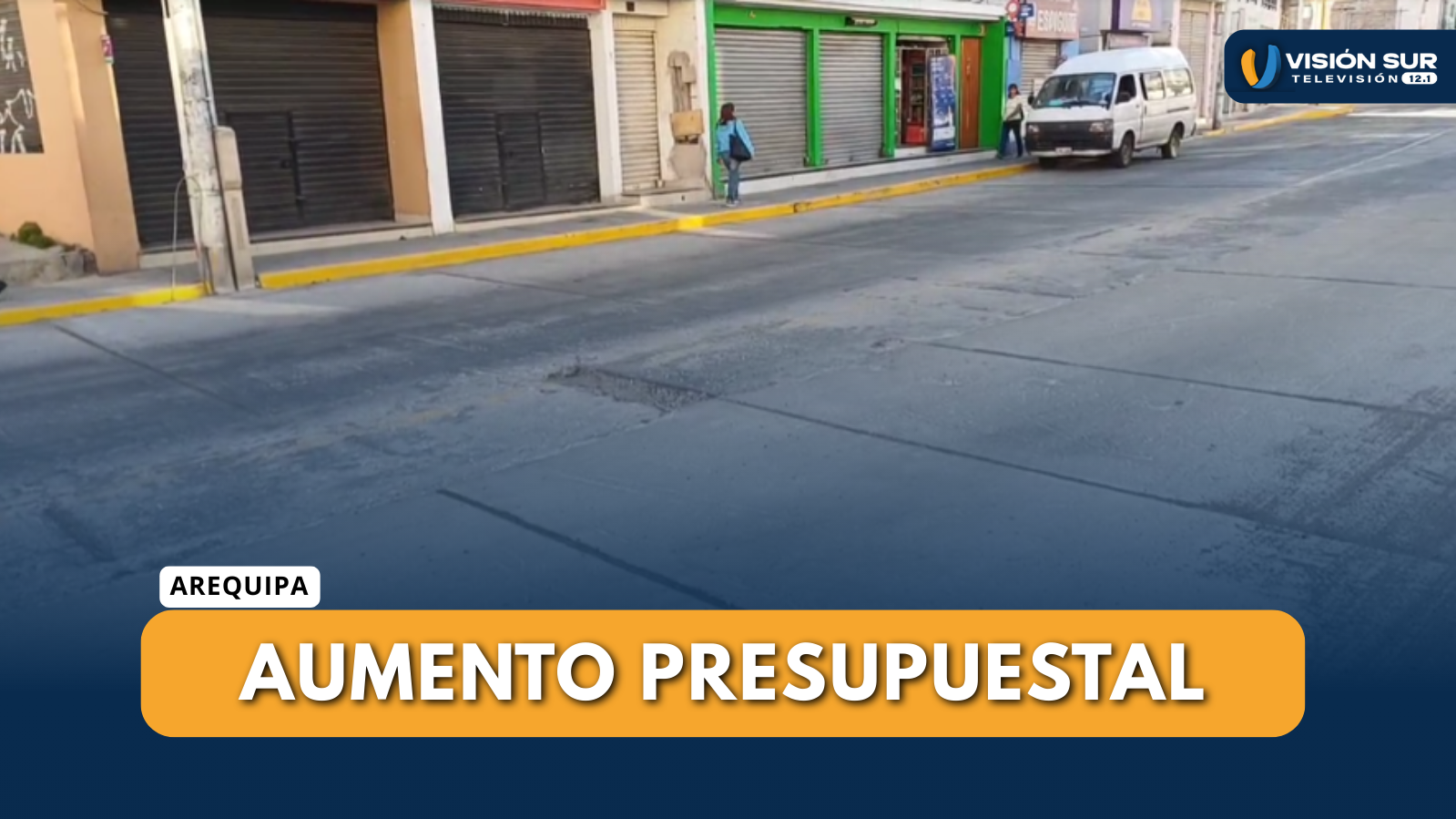 DENUNCIAN DEFICIENCIAS EN OBRA DE LA AV. LAMBRAMANI 
