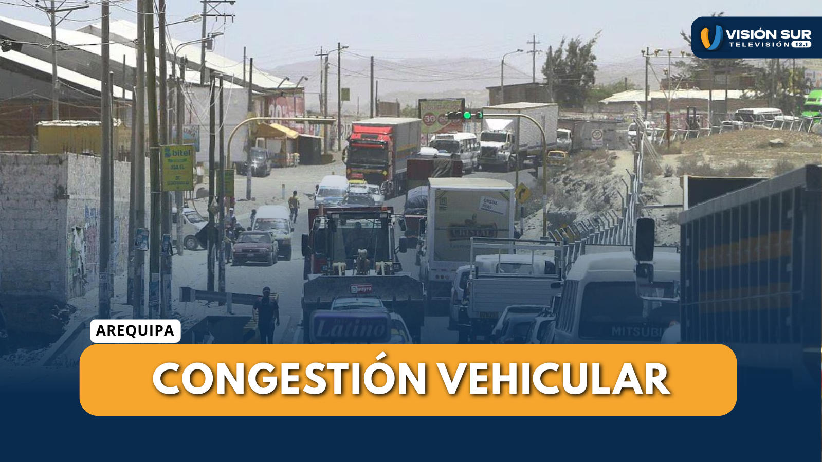 INGRESO A AREQUIPA COLAPSA