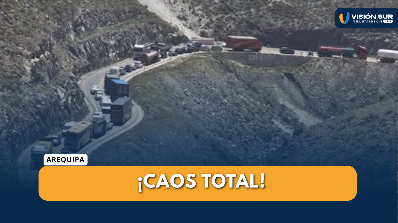 SALIR DE AREQUIPA DEMORA HASTA CINCO HORAS