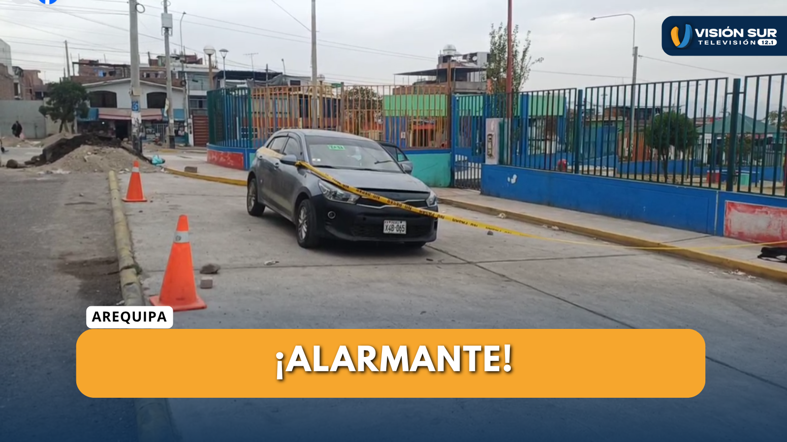 HALLAN VEHÍCULO DESMANTELADO EN PAUCARPATA TRAS ROBO DE AUTOPARTES