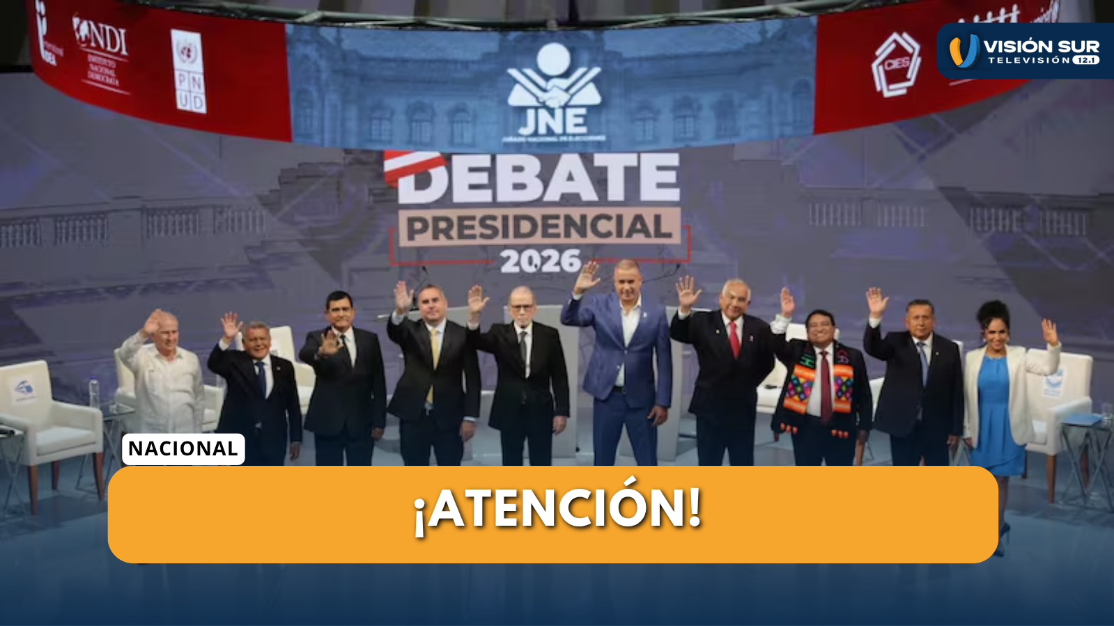 DEBATE PRESIDENCIAL 2026 ASÍ SE VIVIÓ LA ÚLTIMA JORNADA RUMBO AL 12 DE ABRIL