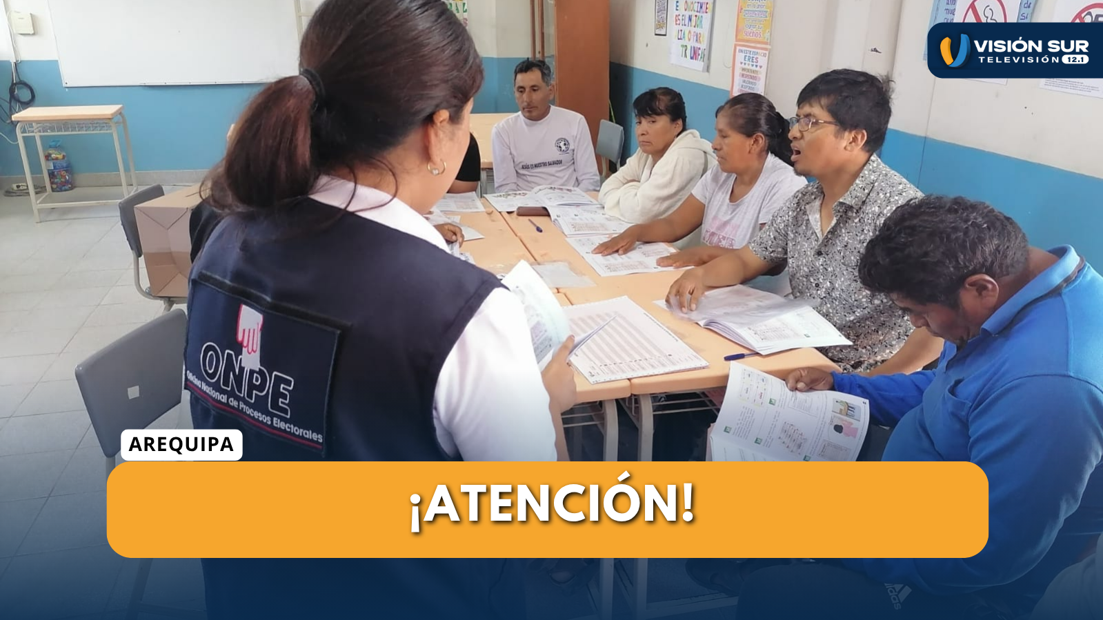 ONPE REALIZARÁ ESTE DOMINGO 5 DE ABRIL LA SEGUNDA JORNADA DE CAPACITACIÓN PRESENCIAL PARA MIEMBROS DE MESA