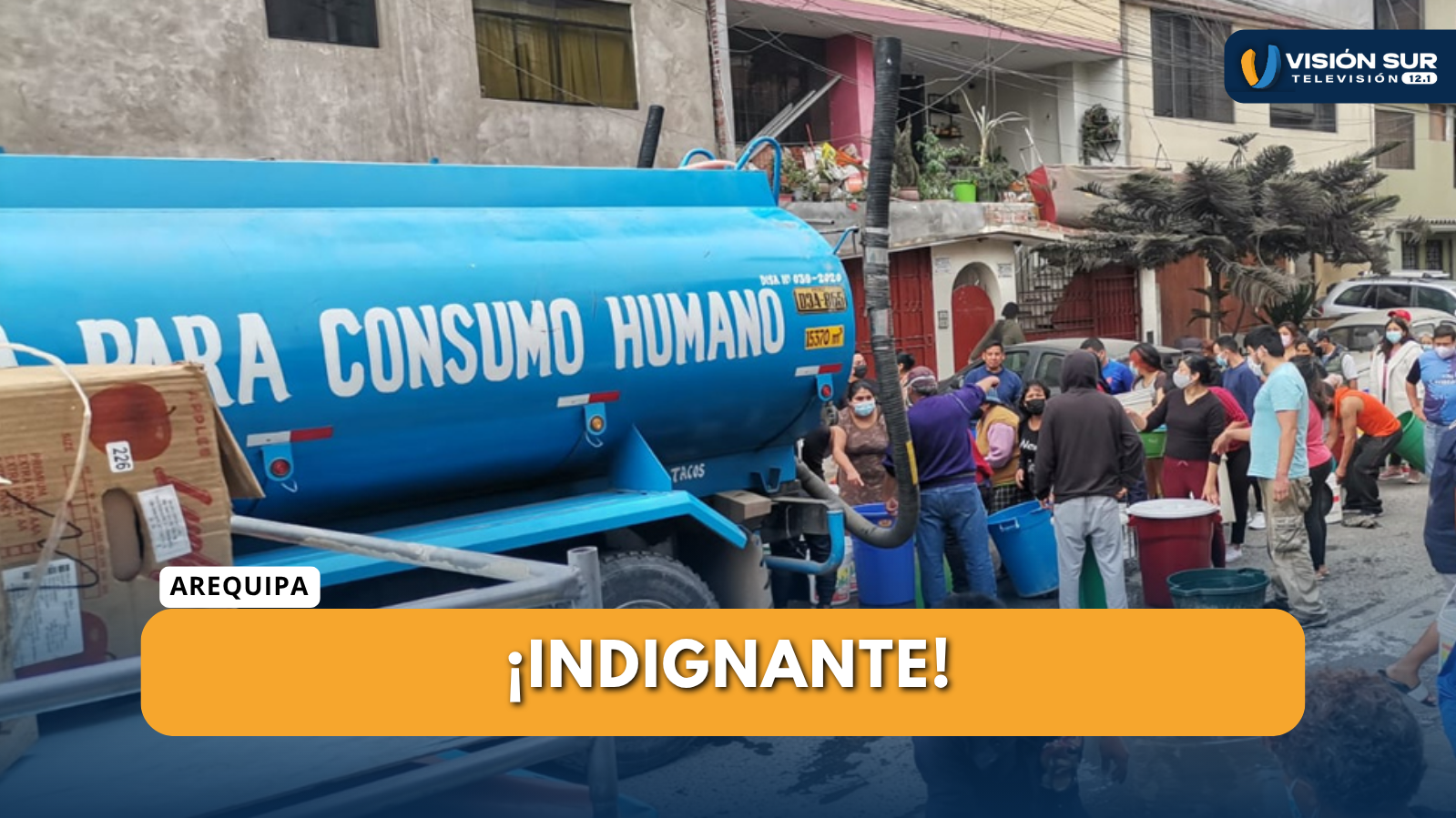 POBLADORES DE LA CAMPIÑA DENUNCIAN MÁS DE 5 DÍAS SIN AGUA