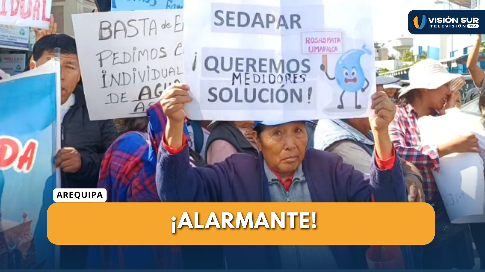 POBLADORES DE SABANDÍA EXIGEN MEDIDORES INDIVIDUALES ANTE COBROS EXCESIVOS