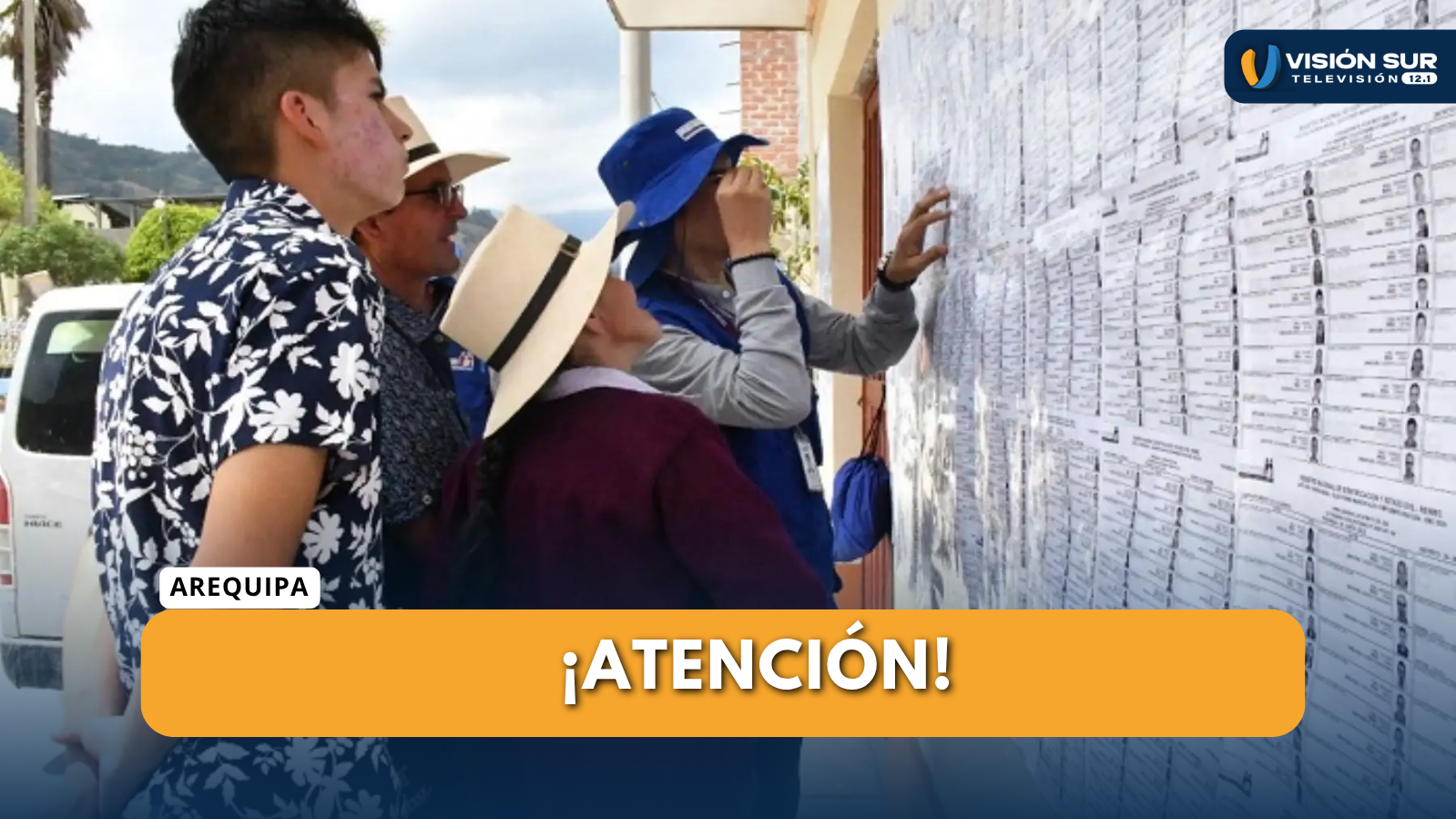 RENIEC DISPONE CIERRE DEL PADRÓN ELECTORAL PARA ELECCIONES REGIONALES Y MUNICIPALES 2026