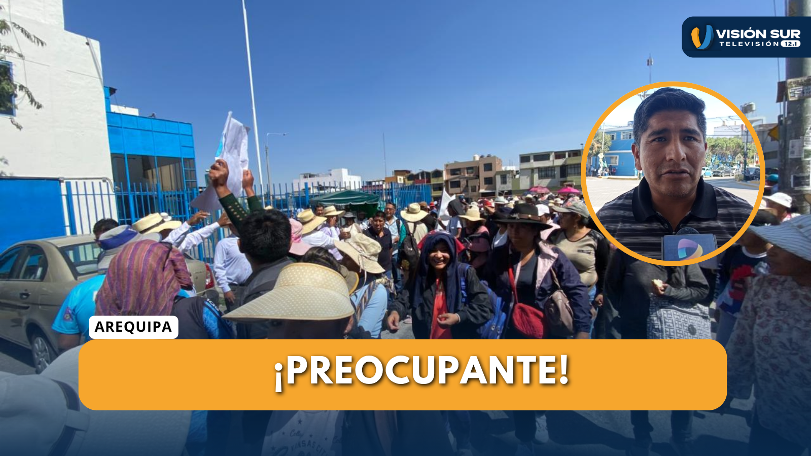 POBLADORES DE LA AUTOPISTA AREQUIPA–LA JOYA EXIGEN EJECUCIÓN DE PROYECTO DE AGUA TRAS FIRMA DE CONTRATO