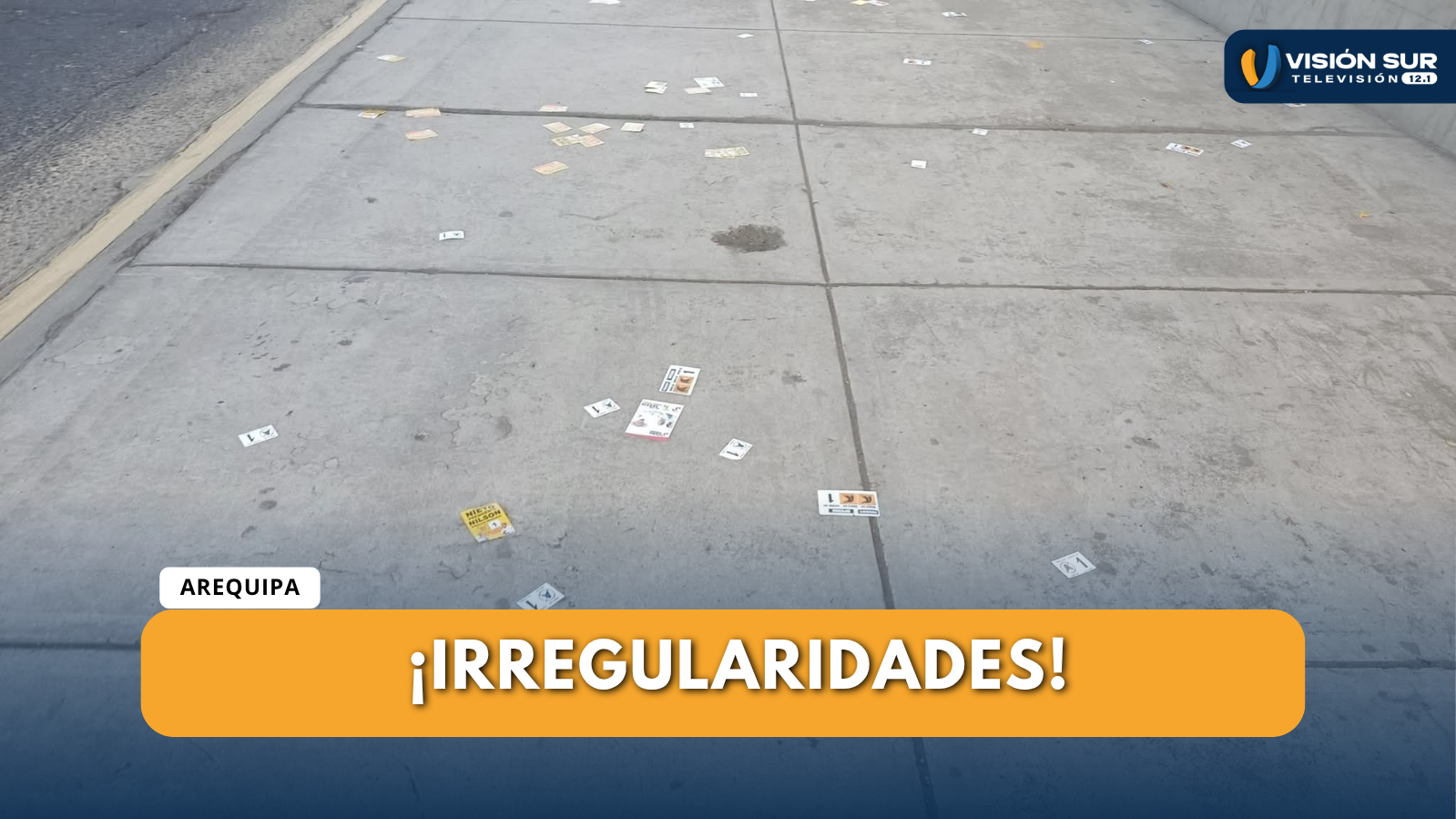 AREQUIPA REGISTRA AL MENOS SIETE INFRACCIONES POR PROPAGANDA ELECTORAL DURANTE JORNADA DE VOTACIÓN