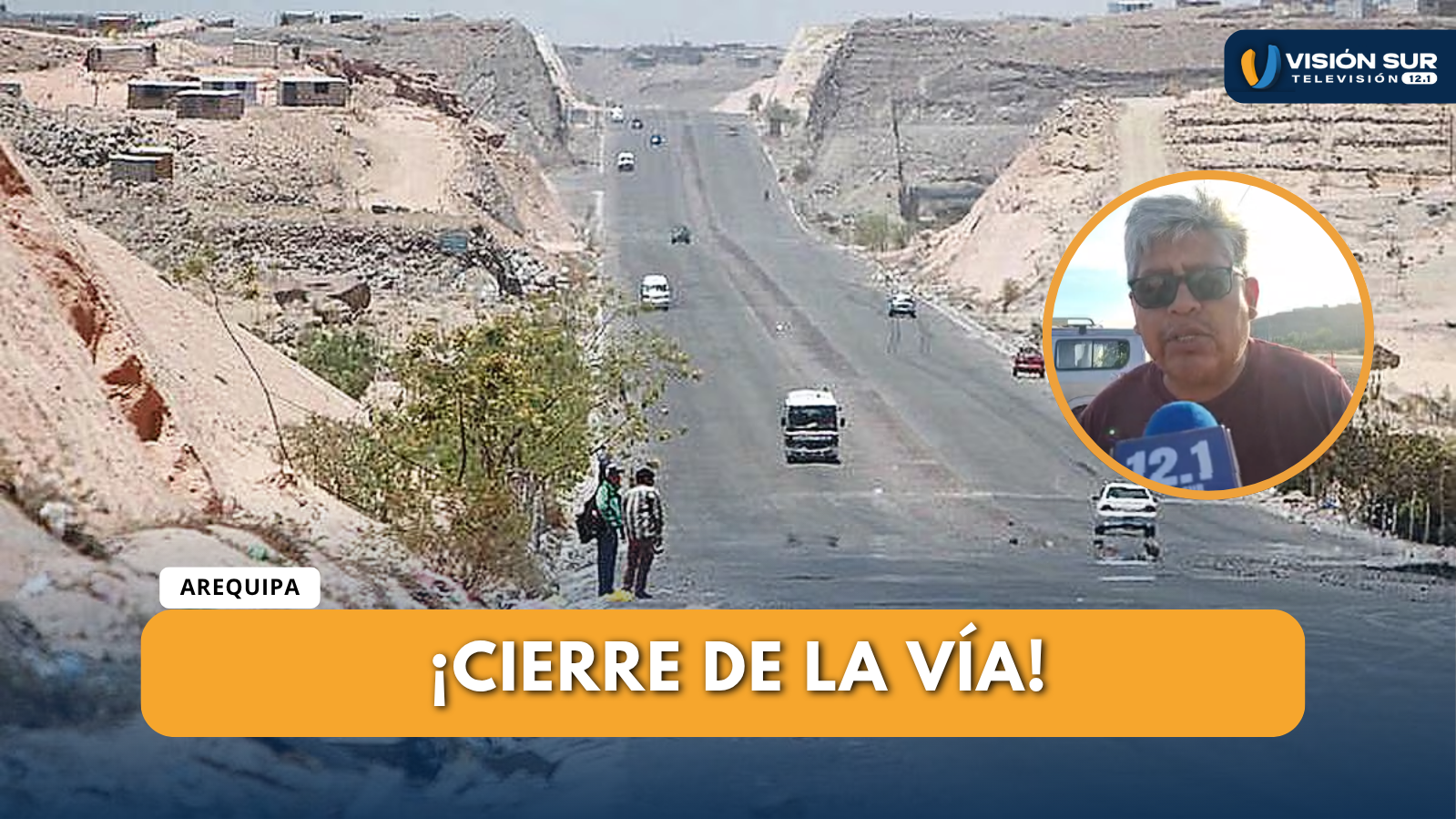 CERRARÁN PARTE DE LA AUTOPISTA AREQUIPA – LA JOYA PARA REMODELACIÓN DE ESTRUCTURAS DAÑADAS