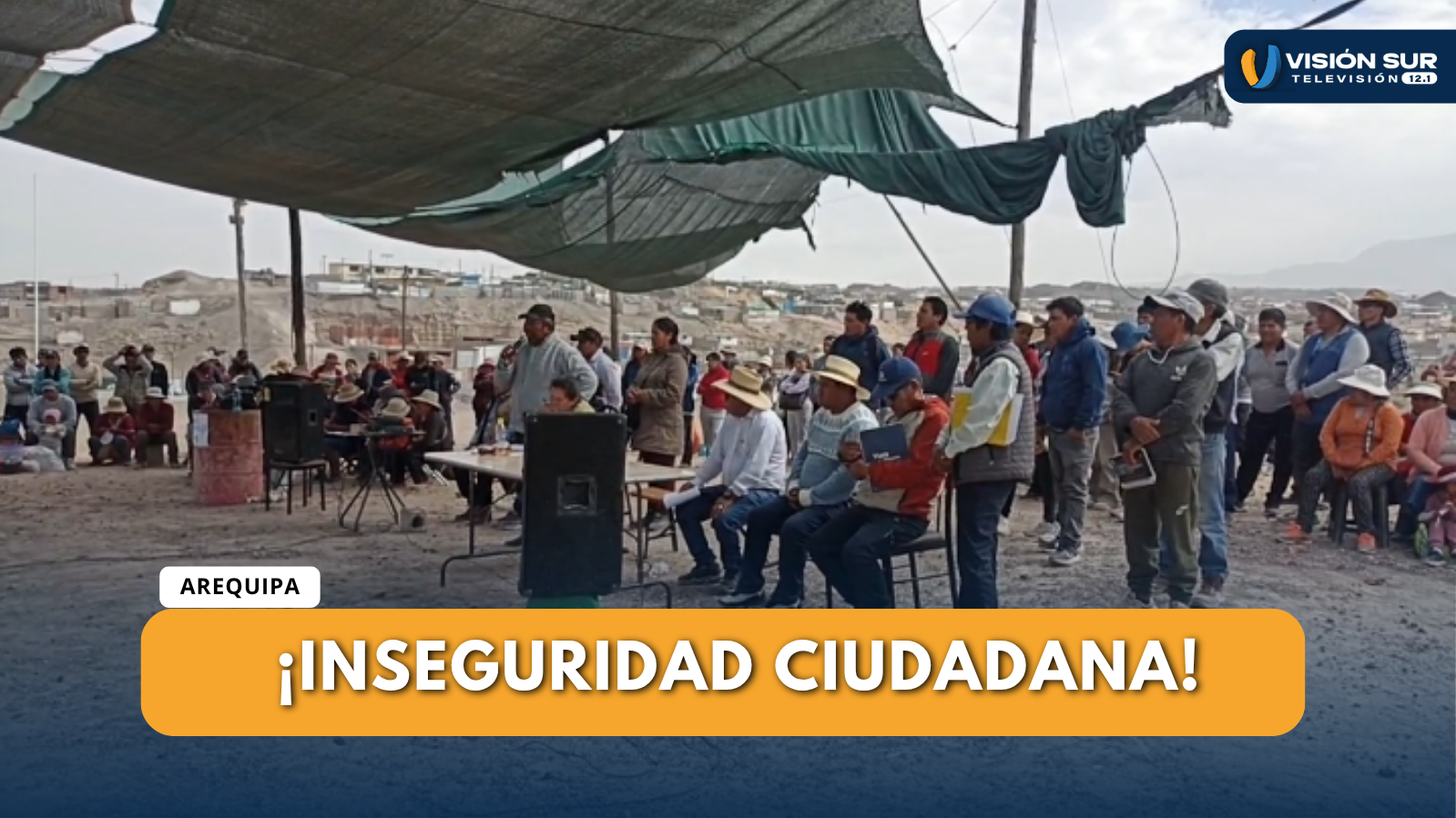 VECINOS DE CONSORCIO ZONA II ACUERDAN INSTALAR CÁMARAS DE SEGURIDAD Y EXIGEN MAYOR PRESENCIA POLICIAL