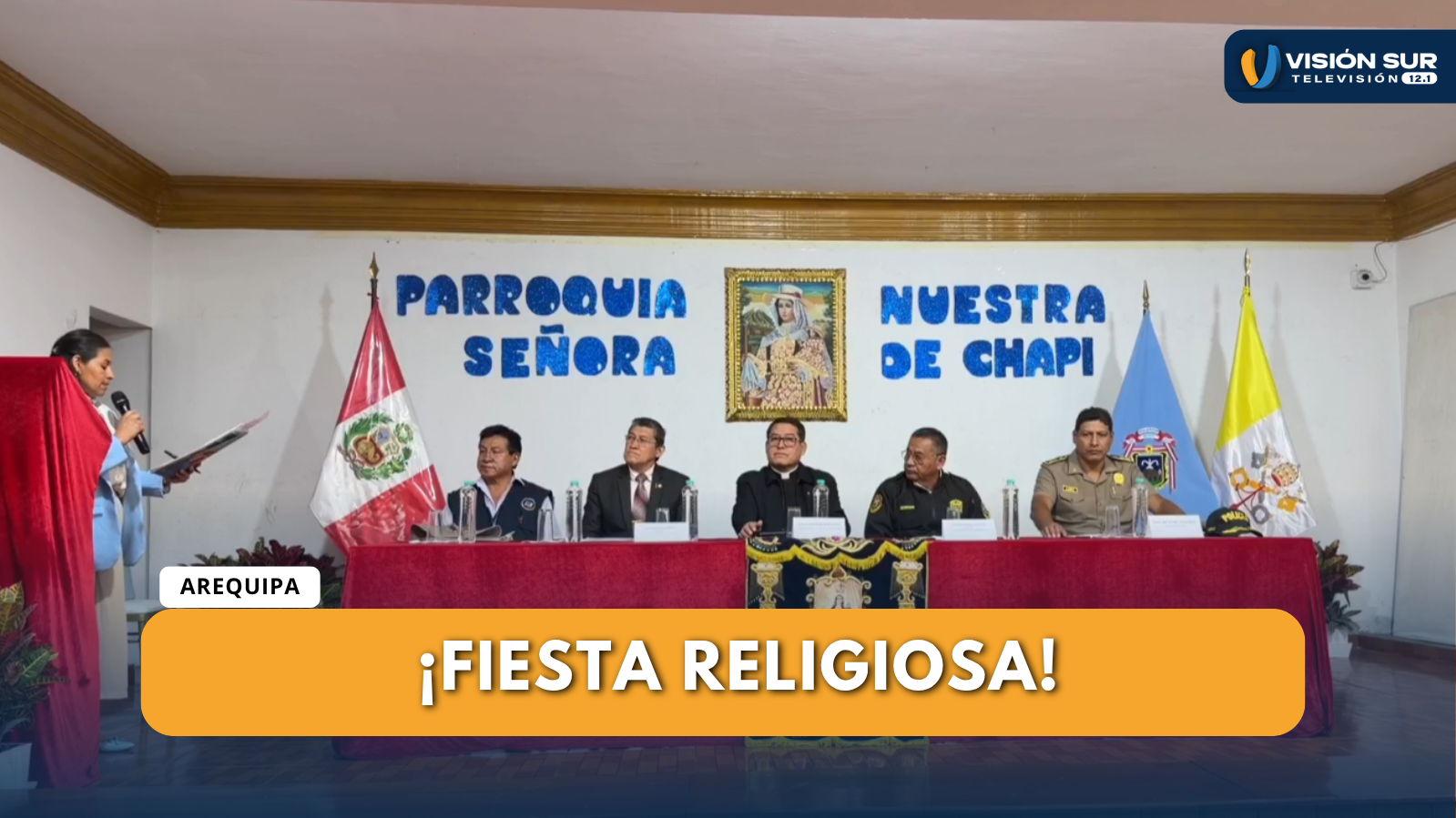 AREQUIPA SE PREPARA PARA FESTIVIDAD DE LA VIRGEN DE CHAPI EN MIRAFLORES