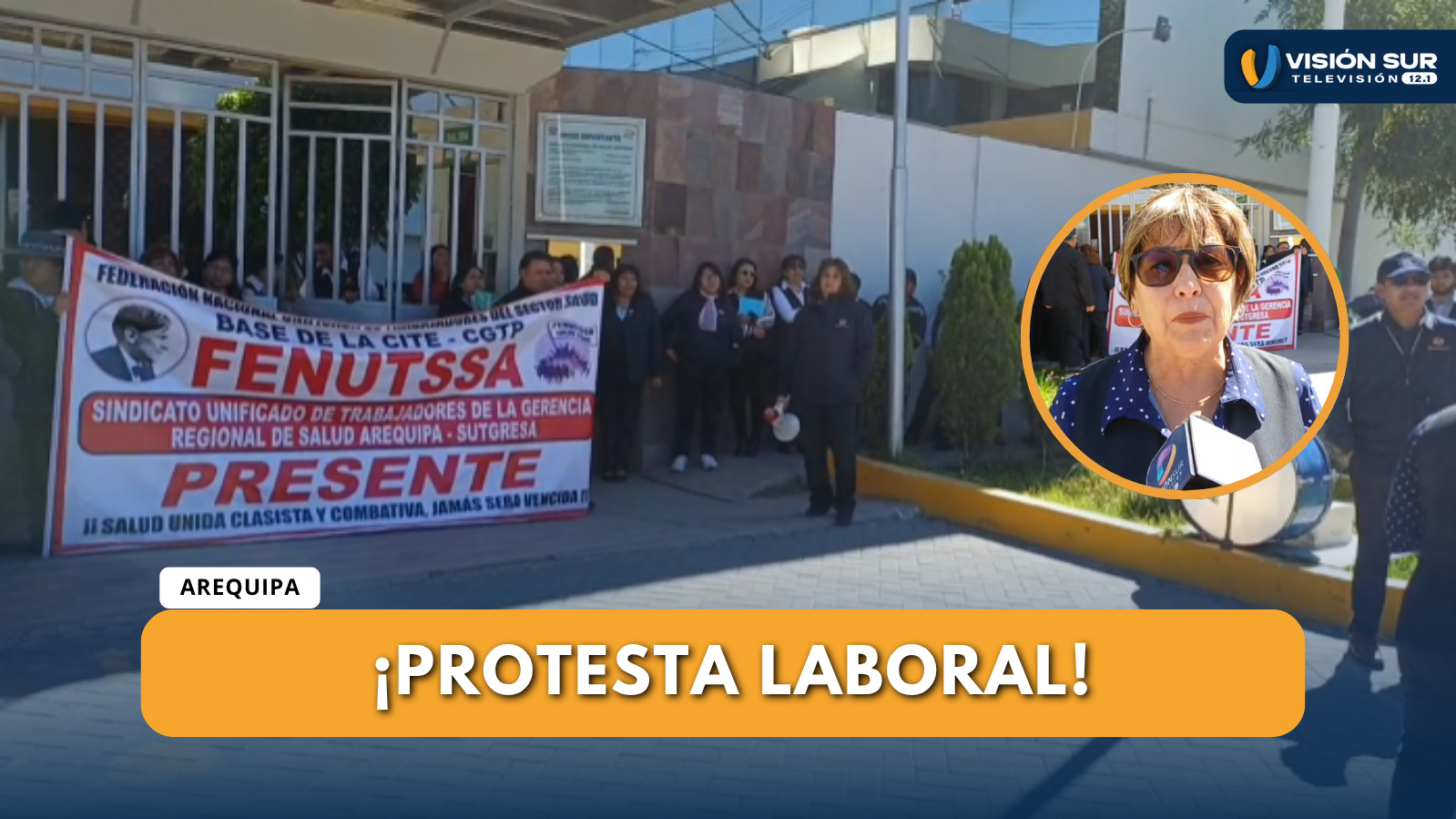 TRABAJADORES ADMINISTRATIVOS DE LA GERESA PROTESTAN POR MEJORAS LABORALES Y ADVIERTEN POSIBLE HUELGA
