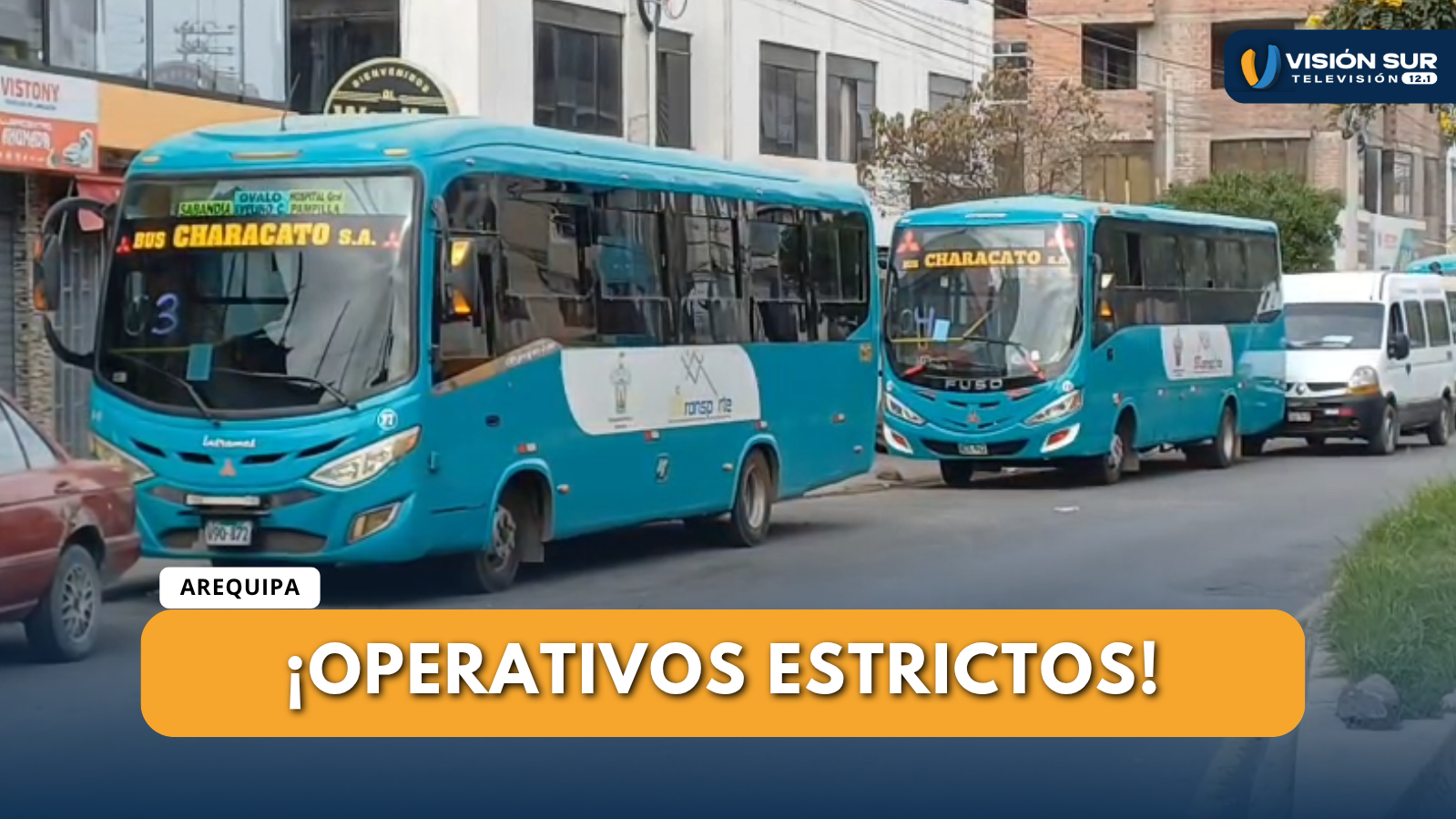 FISCALIZAN BUSES CON DESTINO A CHAPI EN AVENIDA LAS CONVENCIONES