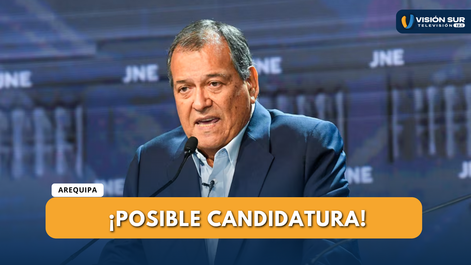 EXCANDIDATO PRESIDENCIAL, JORGE NIETO, NO DESCARTA POSTULAR AL GOBIERNO REGIONAL DE AREQUIPA