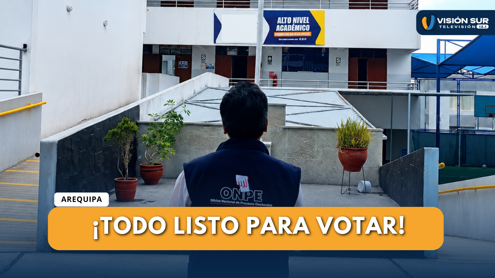 ODPE AREQUIPA CULMINA VERIFICACIÓN DE 120 LOCALES DE VOTACIÓN PARA LA SEP 2026