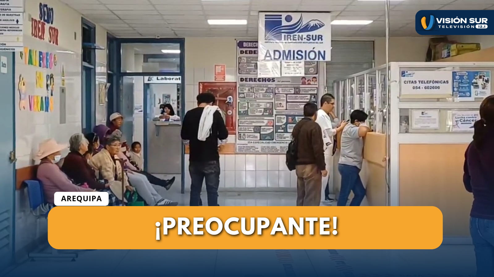 IREN SUR ENFRENTA DÉFICIT DE ESPECIALISTAS Y CRECE PREOCUPACIÓN POR ATENCIÓN ONCOLÓGICA 