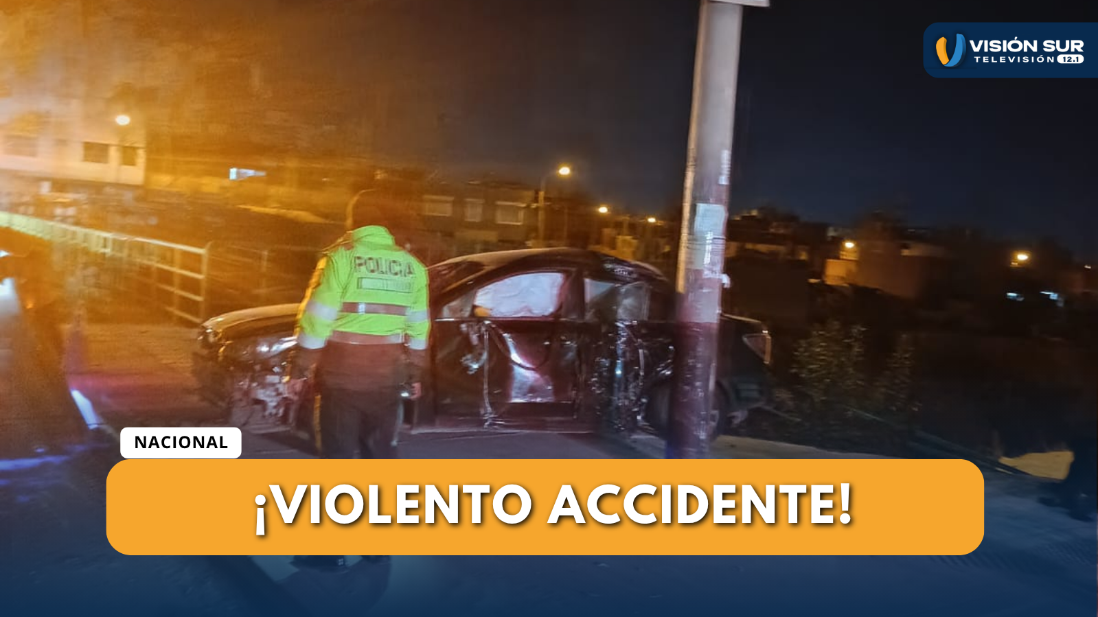 DOS JÓVENES SE SALVAN DE MILAGRO TRAS VIOLENTO ACCIDENTE EN EL PUENTE AÑASHUAYCO II