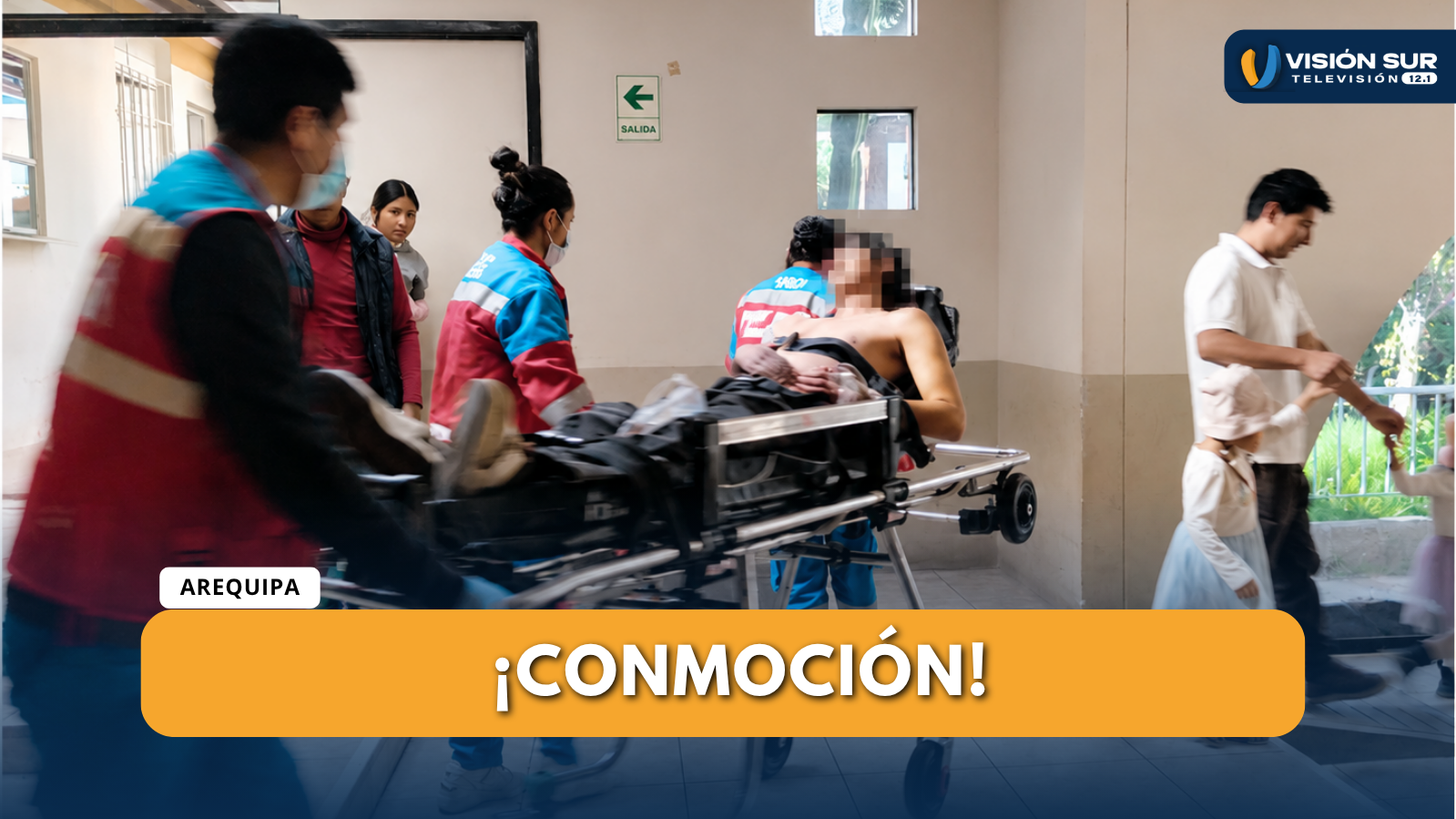 JOVEN DE 26 AÑOS RESULTA GRAVEMENTE HERIDO TRAS PRESUNTA AGRESIÓN DE ESTUDIANTES Y UN DOCENTE EN EL DISTRITO DE YURA