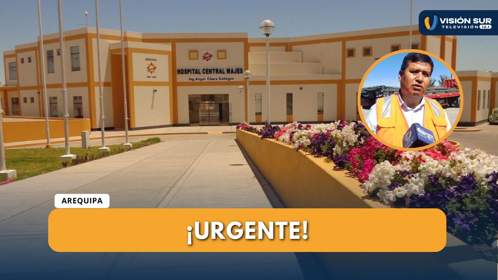 PIDEN CELERIDAD EN ADQUISICIÓN DE EQUIPAMIENTO PARA EL HOSPITAL DE MAJES