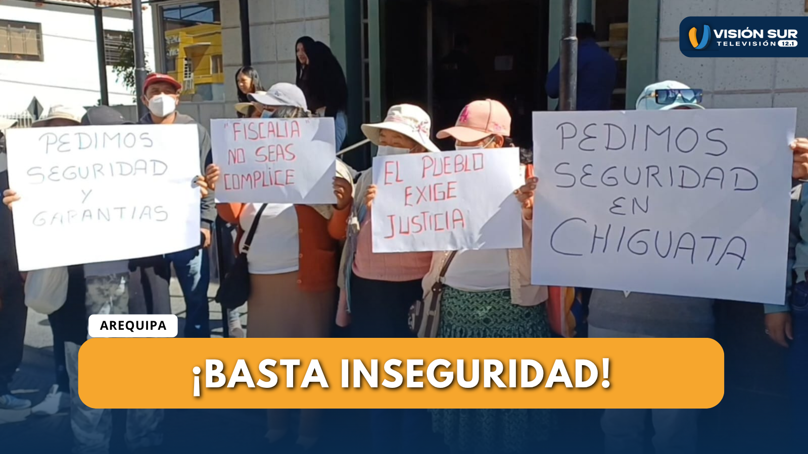 VECINOS DE CHIGUATA EXIGEN MAYOR SEGURIDAD TRAS CAPTURA DE PRESUNTOS DELINCUENTES