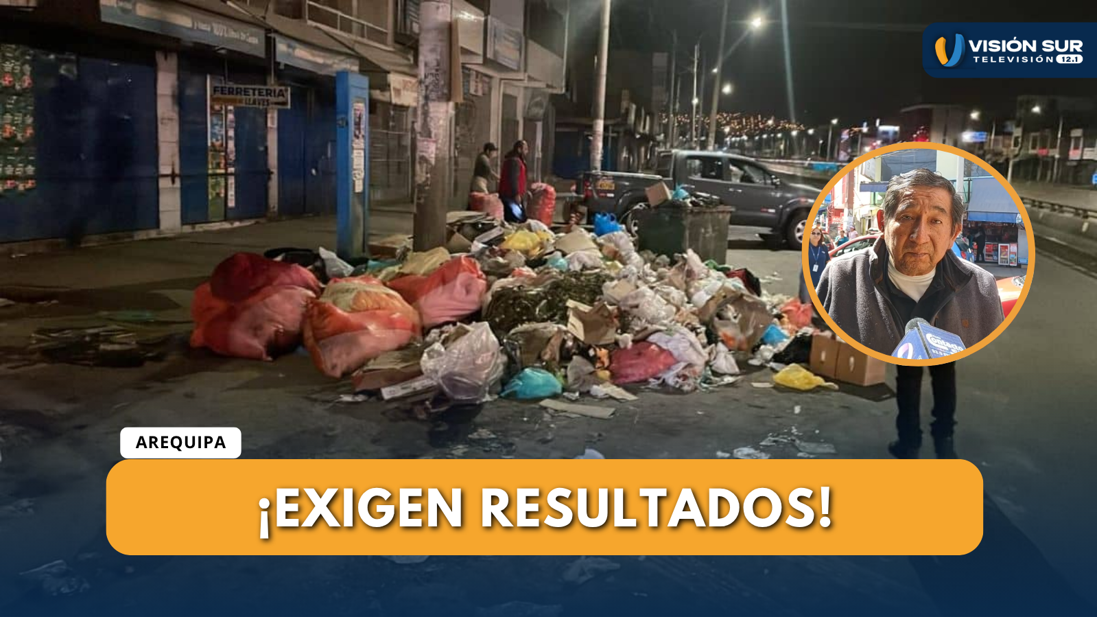 CUESTIONAN AUSENCIA DE UN PLAN EFECTIVO PARA ERRADICAR ACUMULACIÓN DE BASURA EN EL AVELINO 