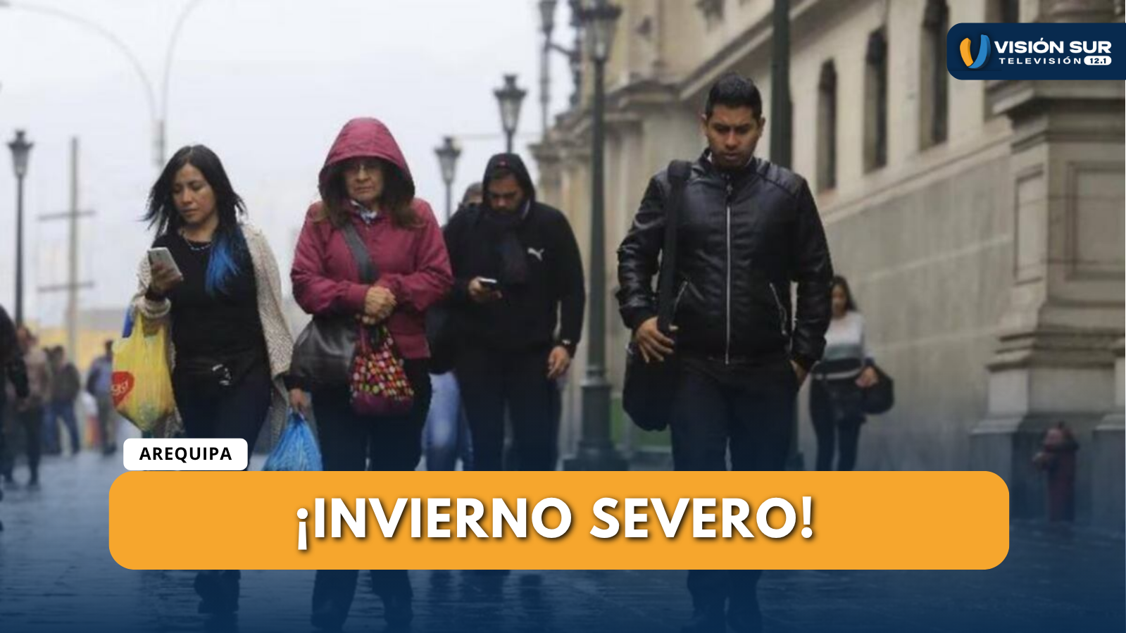 ESTE DOMINGO INICIA EL INVIERNO 2026 CON INTENSO FRÍO Y ALERTA NARANJA EN AREQUIPA 