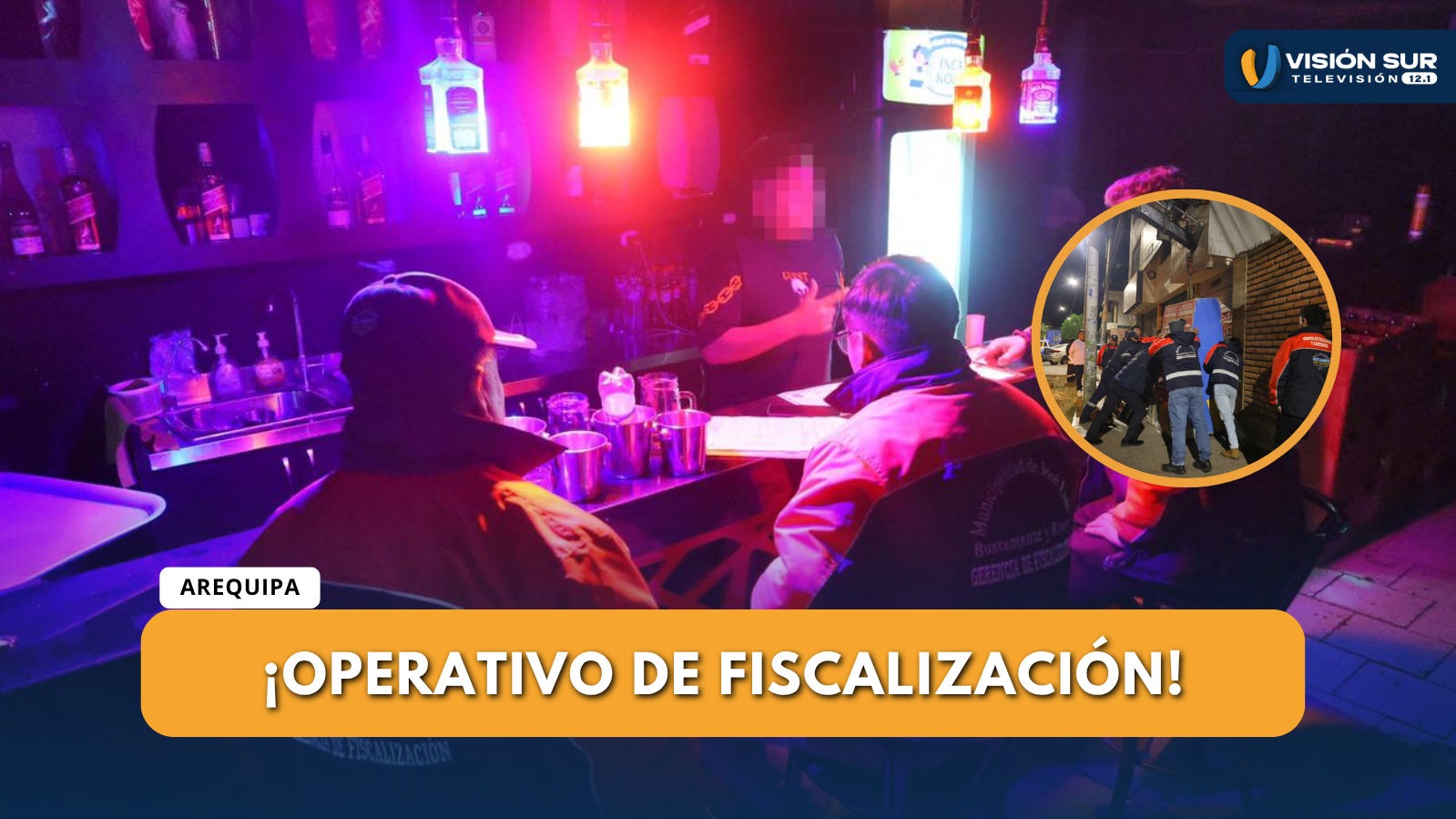 CLAUSURAN LOCAL NOCTURNO TRAS OPERATIVO DE FISCALIZACIÓN EN LA AVENIDA DOLORES 