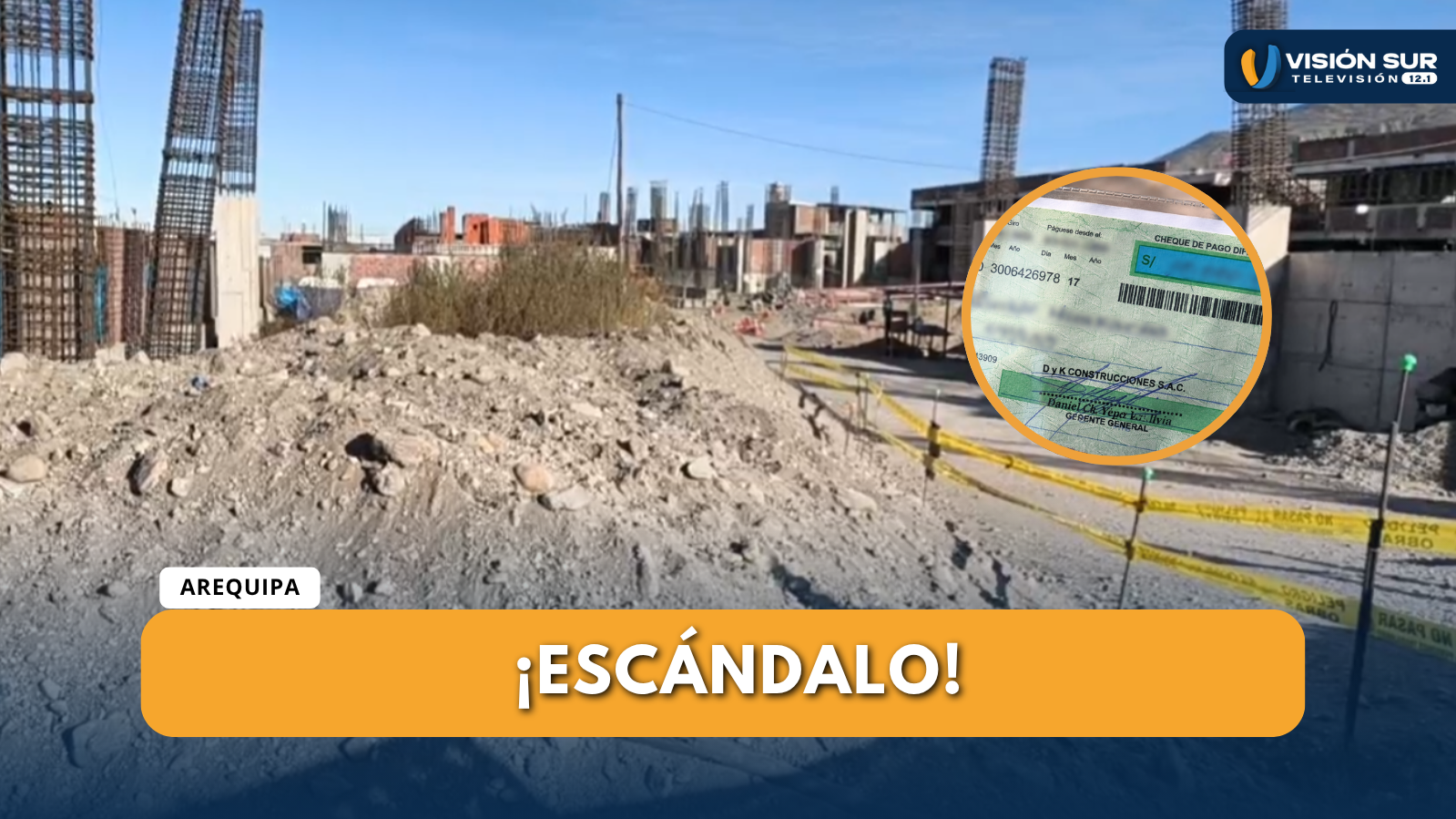 EMPRESA DYK EN EL OJO DE LA TORMENTA POR DEUDAS CON PROVEEDORES Y OBRAS PARALIZADAS EN CERRO COLORADO 