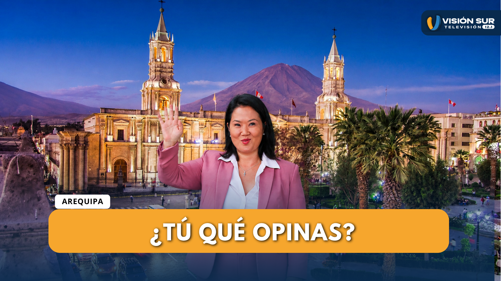 ¿DEBERÍAN INVITAR A KEIKO FUJIMORI AL ANIVERSARIO DE AREQUIPA?